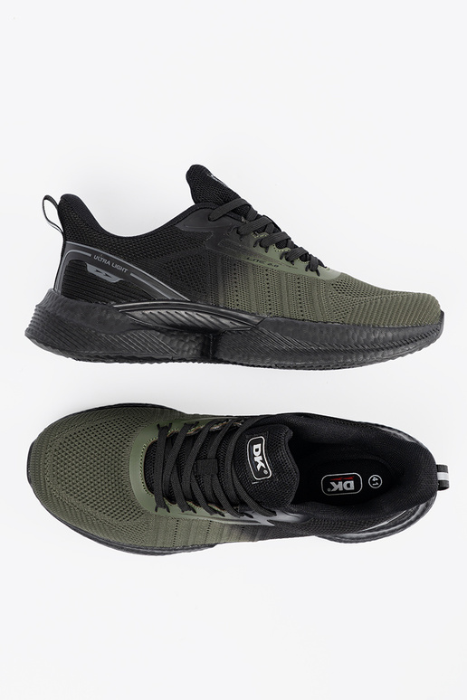 Męskie ciemno zielone buty sportowe