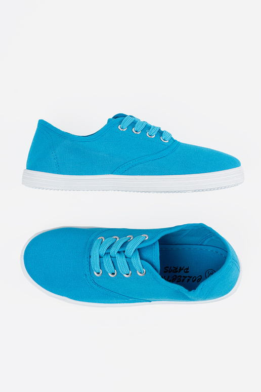 blue classic shoes