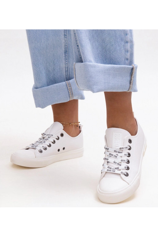 copy of Białe trampki eko skóra Big...