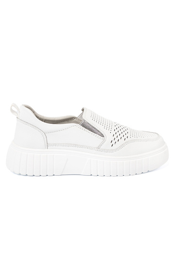 INhite color openInork INomens boots Inith platform 2