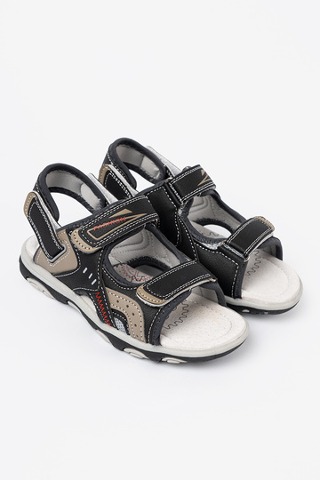 black sandals boyish