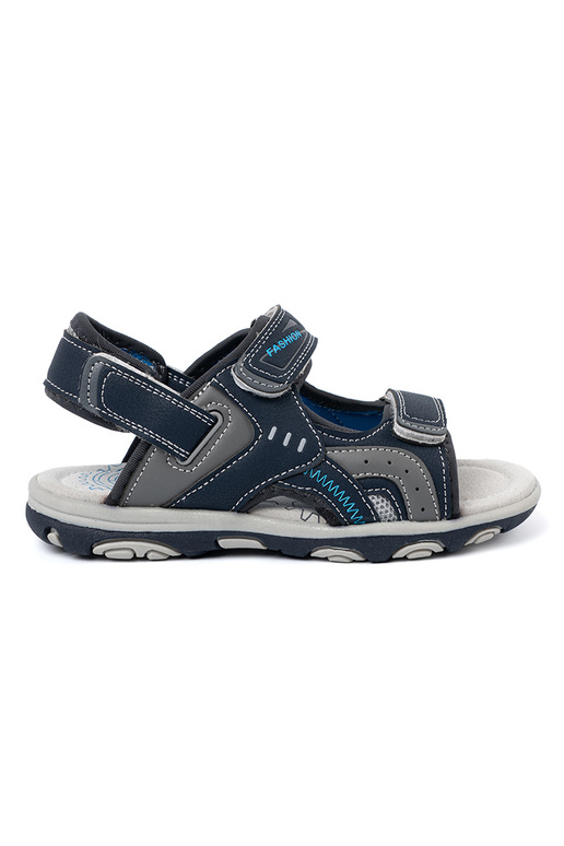 sandals boyish Velcro blue
