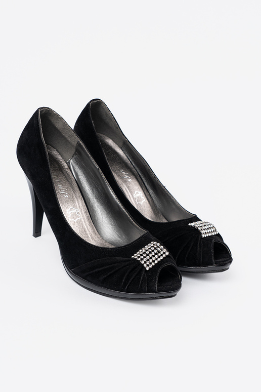 Shoes open toe black