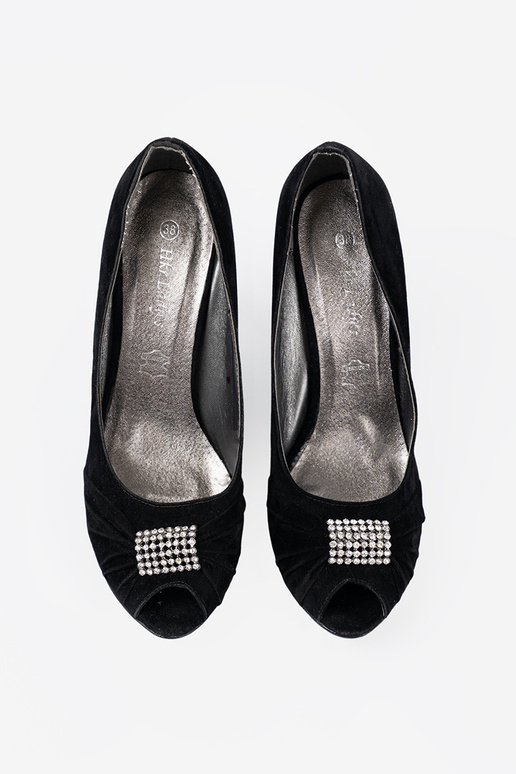 Shoes open toe black