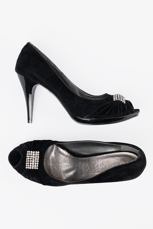 Shoes open toe black