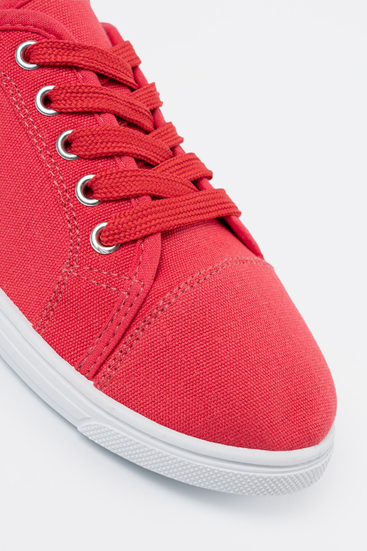 casual shoes Red laced
