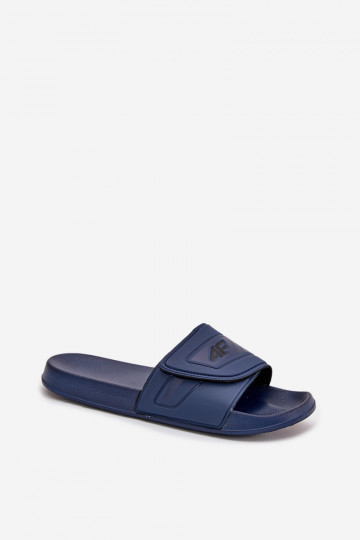Men's Sandals With Velcro 4FMM00FFLIM091-31S Navy Blue