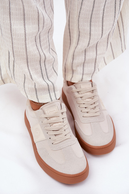 Ladies Sneakers Big Star RR274806 Beige