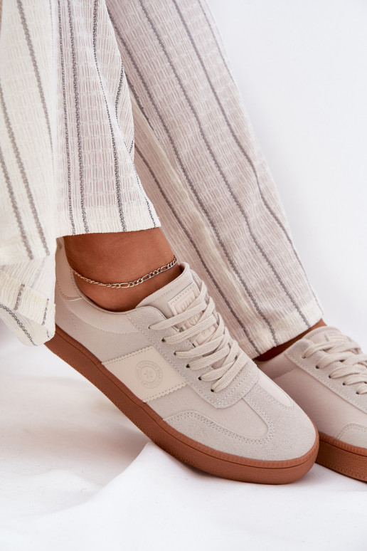 Ladies Sneakers Big Star RR274806 Beige