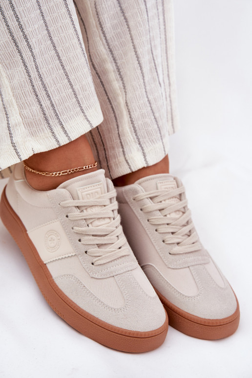 Ladies Sneakers Big Star RR274806 Beige