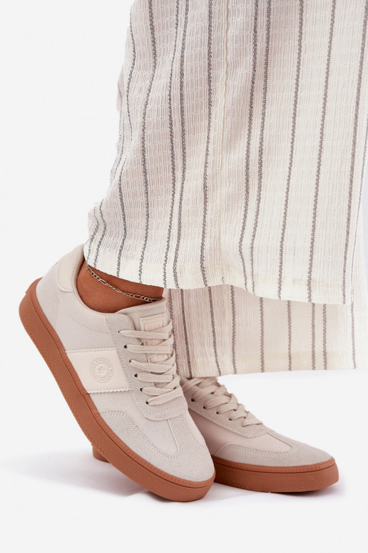 Ladies Sneakers Big Star RR274806 Beige