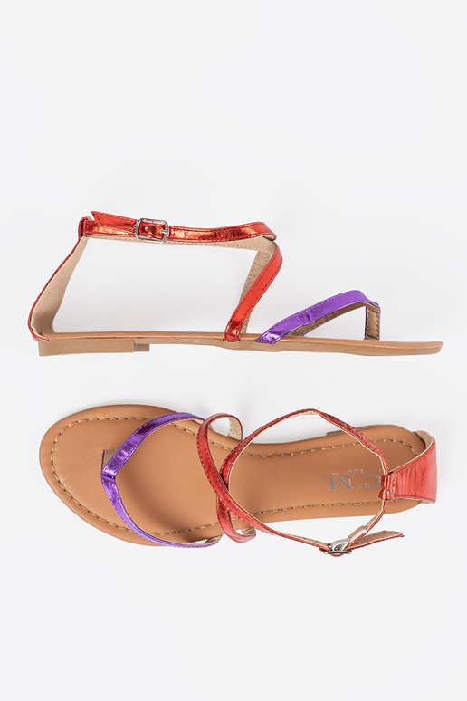 equals sandals z purple redmi paseczkami