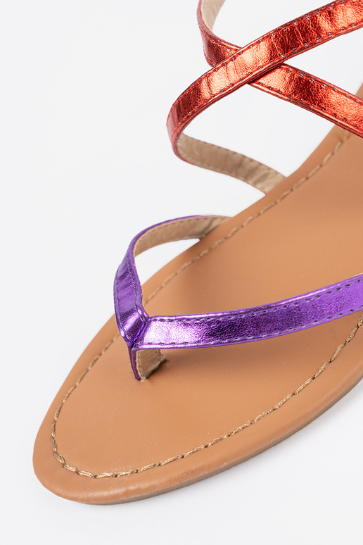 equals sandals z purple redmi paseczkami