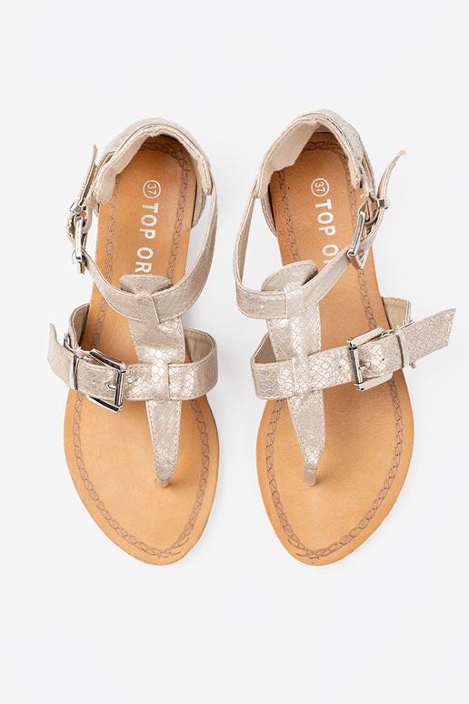 ivory sandals z motyInem InężoInym ivory sandals z motyInem InężoInym