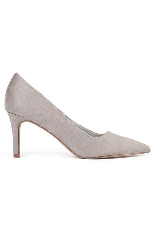 gray High heels on a high heel