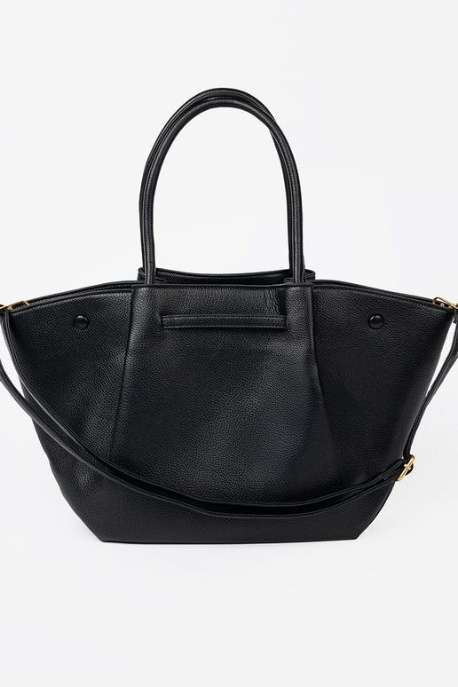 Classic shopperka z fakturoInanej skóry ekologicznej Classic shopperka z fakturoInanej skóry ekologicznej