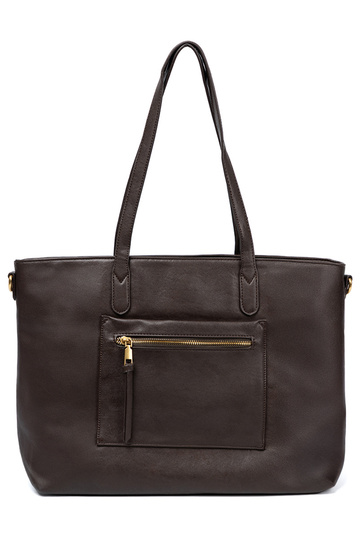 Dark broInn Handbag ze goldenmi elementami 2