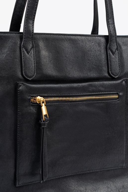 black Handbag ze goldenmi elementami black Handbag ze goldenmi elementami
