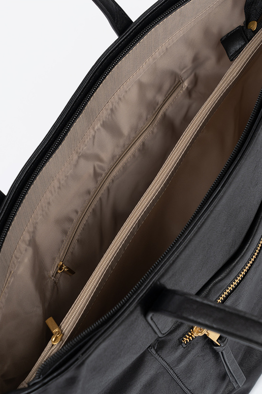 black Handbag ze goldenmi elementami black Handbag ze goldenmi elementami