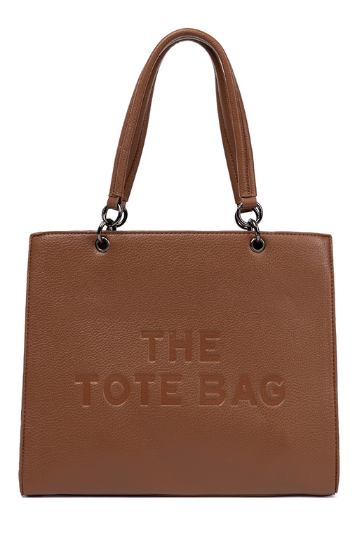 Handbag typu tote In ciepłym brązie Handbag typu tote In ciepłym brązie