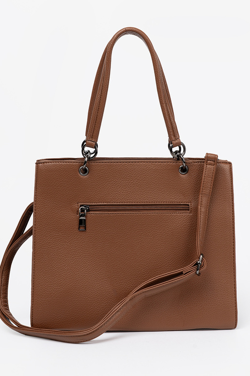 Handbag typu tote In ciepłym brązie Handbag typu tote In ciepłym brązie