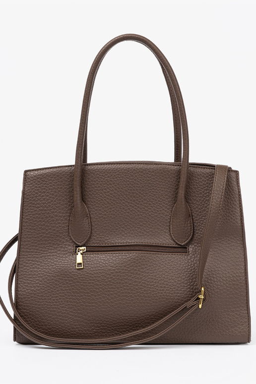 Handbag shopperka z fakturoInanej eko skóry Handbag shopperka z fakturoInanej eko skóry