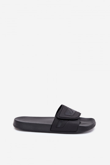 Men's Velcro Sandals 4FMM00FFLIM091-20S Black 2