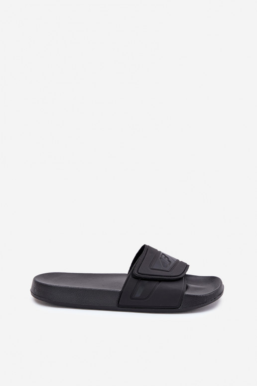 Men's Velcro Sandals 4FMM00FFLIM091-20S Black Men's Velcro Sandals 4FMM00FFLIM091-20S Black