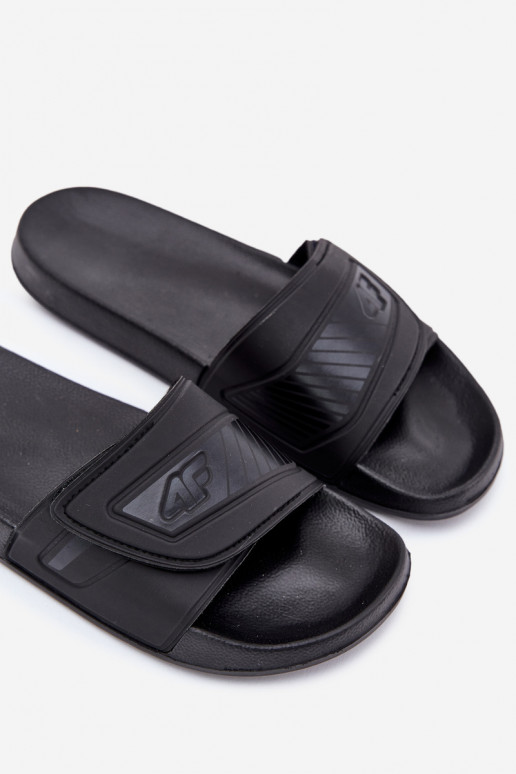 Men's Velcro Sandals 4FMM00FFLIM091-20S Black Men's Velcro Sandals 4FMM00FFLIM091-20S Black