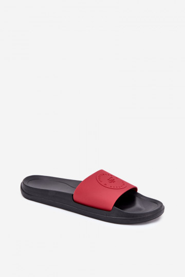 for men Slippers 4FMM00FFLIM047A-62S red color