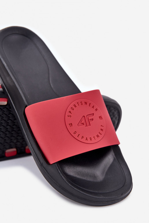 for men Slippers 4FMM00FFLIM047A-62S red color for men Slippers 4FMM00FFLIM047A-62S red color