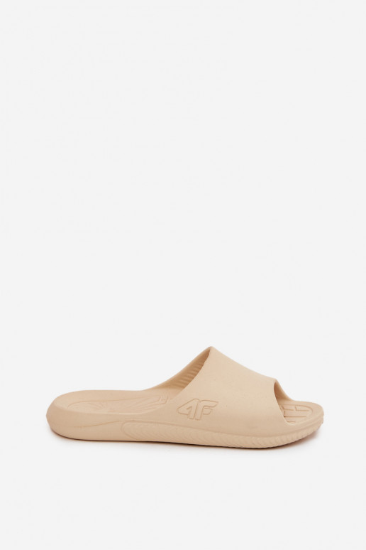 Women's Slippers 4F Beige 4FMM00FFLIF093A-83S Women's Slippers 4F Beige 4FMM00FFLIF093A-83S