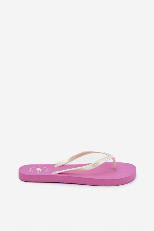 Women Flip Flops Pink 4FMM00FFLIF018-54S