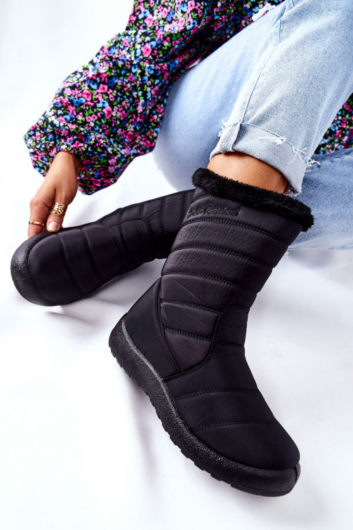 High Women's Warm-up Snowboots Black Luxina High Women's Warm-up Snowboots Black Luxina