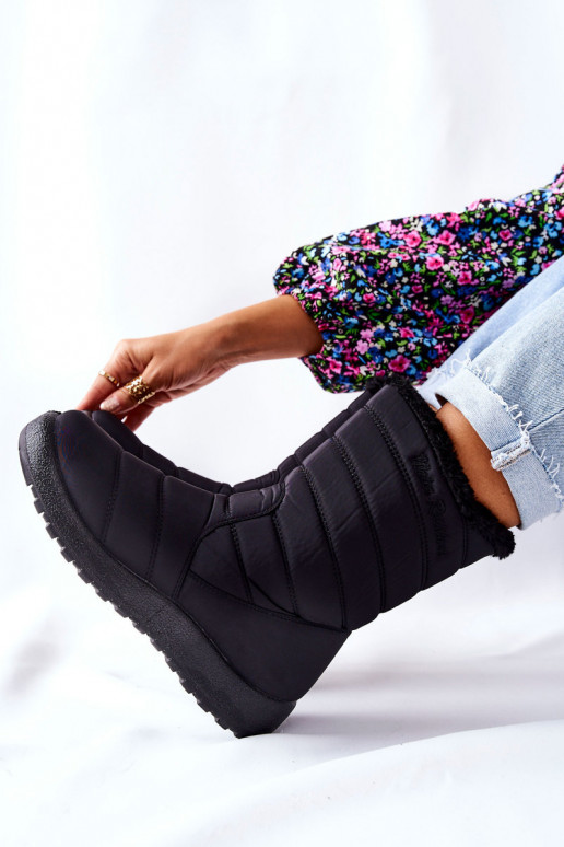 High Women's Warm-up Snowboots Black Luxina High Women's Warm-up Snowboots Black Luxina