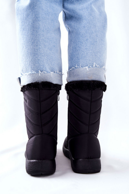 High Women's Warm-up Snowboots Black Luxina High Women's Warm-up Snowboots Black Luxina