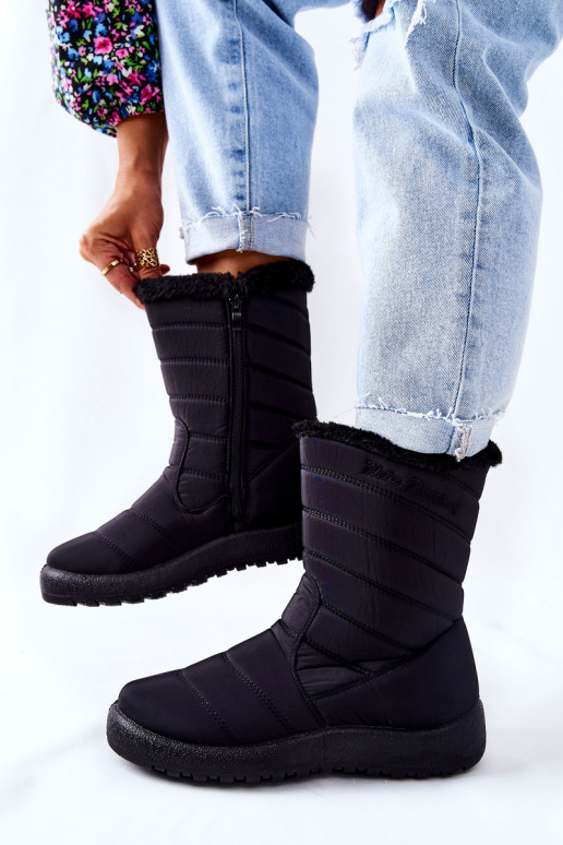 High Women's Warm-up Snowboots Black Luxina High Women's Warm-up Snowboots Black Luxina