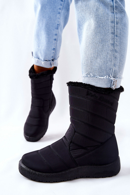 High Women's Warm-up Snowboots Black Luxina High Women's Warm-up Snowboots Black Luxina
