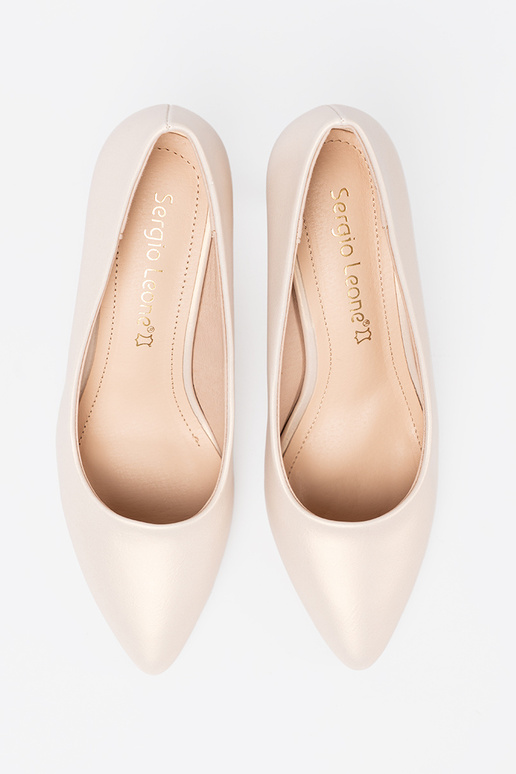 Elegant style white color  High heels