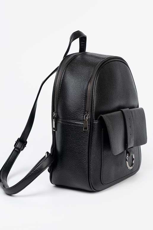 black backpack ladies from eco leather black backpack ladies from eco leather