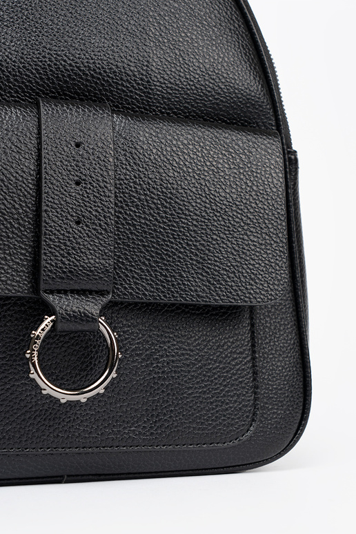 black backpack ladies from eco leather black backpack ladies from eco leather