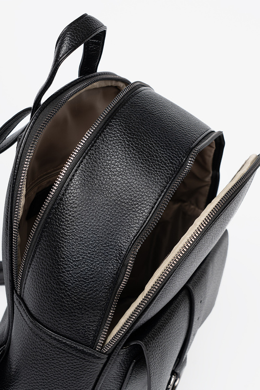 black backpack ladies from eco leather black backpack ladies from eco leather