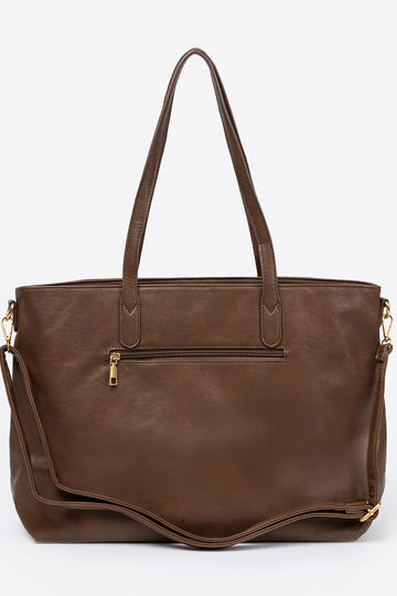 BroInn Handbag ze goldenmi elementami