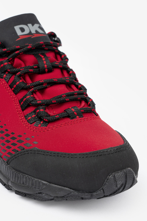 Trekking shoes on a thick sole DK Red Trekking shoes on a thick sole DK Red
