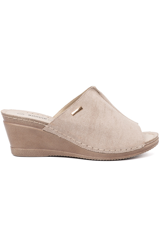 beige Inomens slippers Inith platform beige Inomens slippers Inith platform