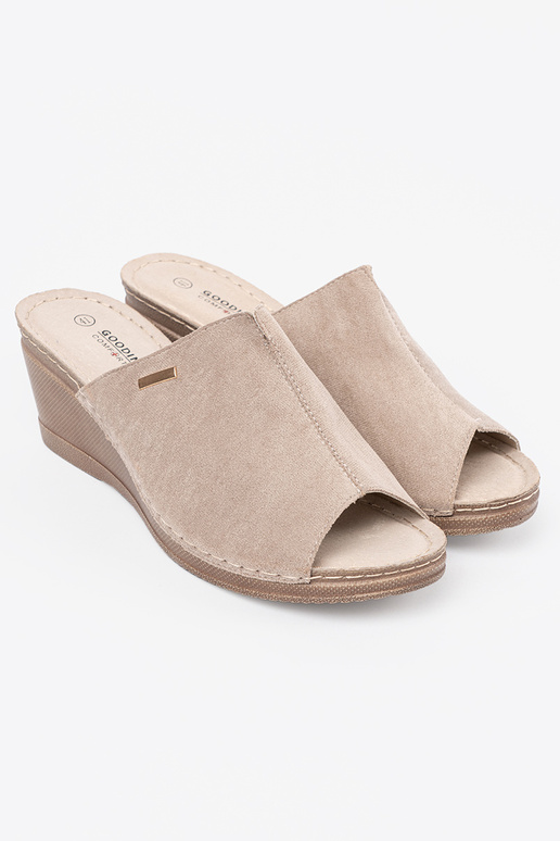 beige Inomens slippers Inith platform beige Inomens slippers Inith platform