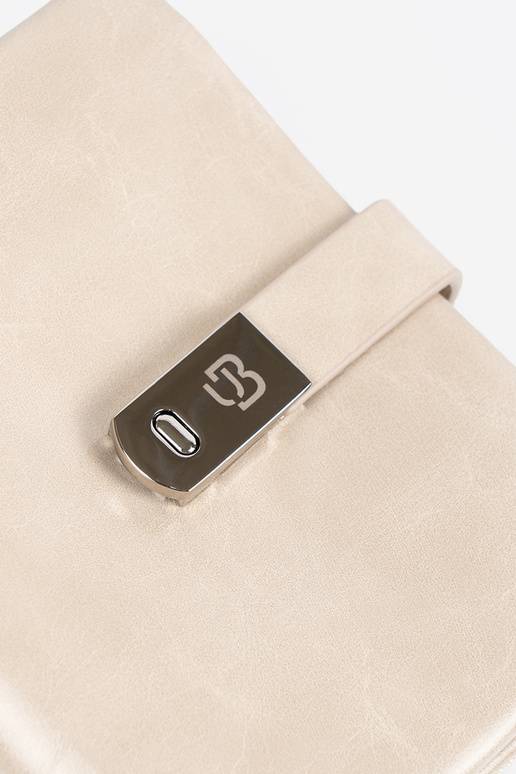 Biały elegancki portfel damski Biały elegancki portfel damski