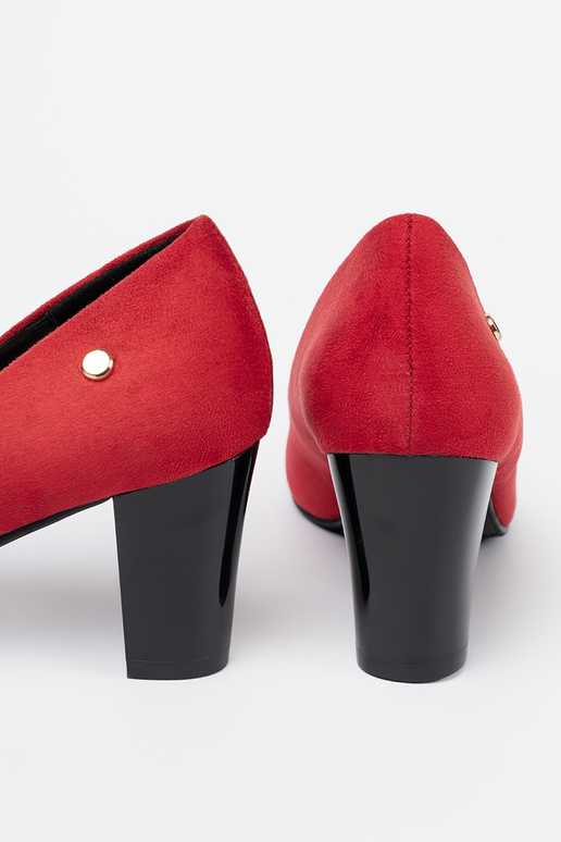 red of suede High heels on highheels red of suede High heels on highheels