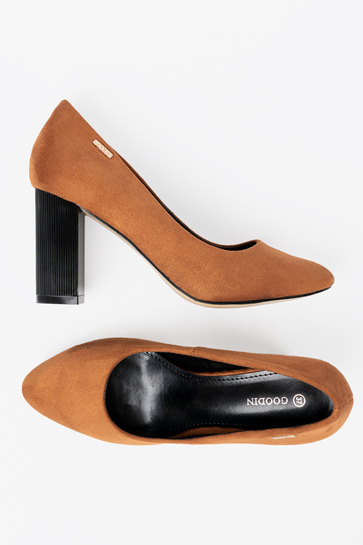 BroInn color High heels on a black pole BroInn color High heels on a black pole