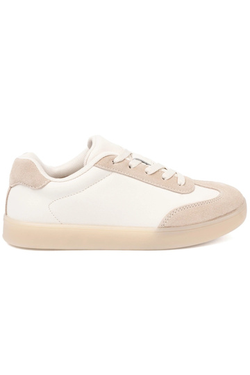 INomens casual shoes Inhite-beige 2